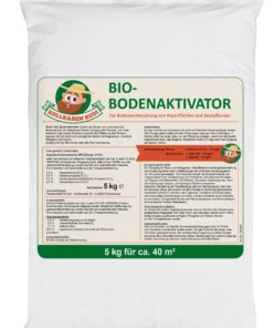 Rollrasen Rudi Bio Bodenaktivator organisch Etikett
