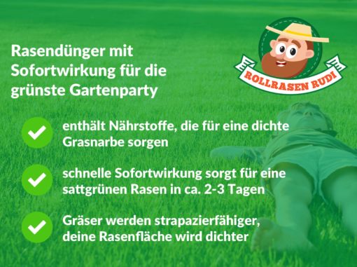 Rollrasen Rudi Turbodünger – Bild 2