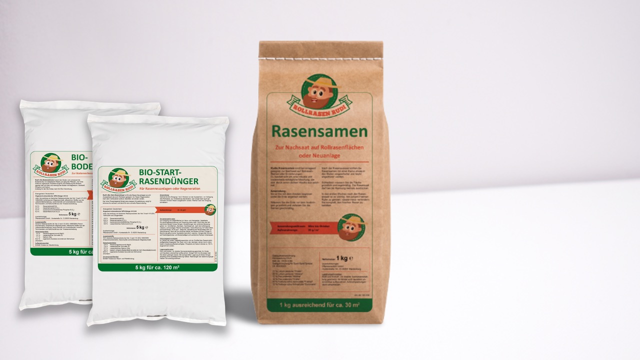 Rasensamen-Dünger Set - Profibundle