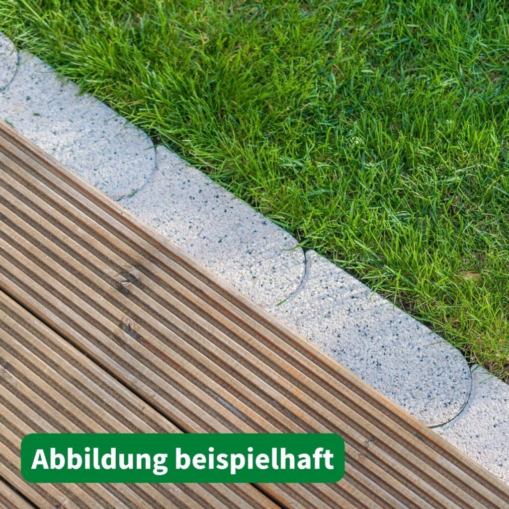 Mähkante legen (Rasenkante)